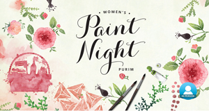 Women's Paint Night Purim